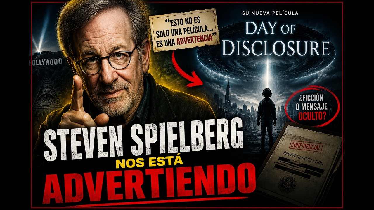 Steven Spielberg nos está ADVIRTIENDO!!!