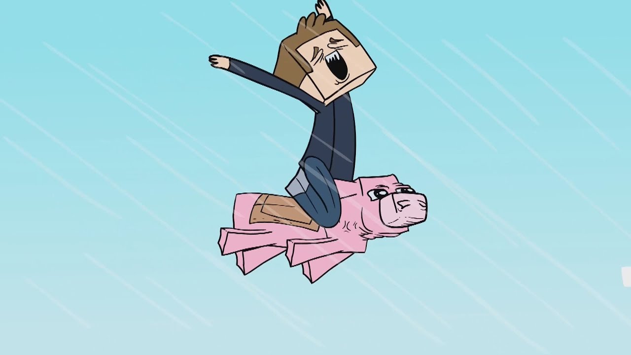 'PIGS CAN FLY' - The Minecraft Project Animated Adventures! #2