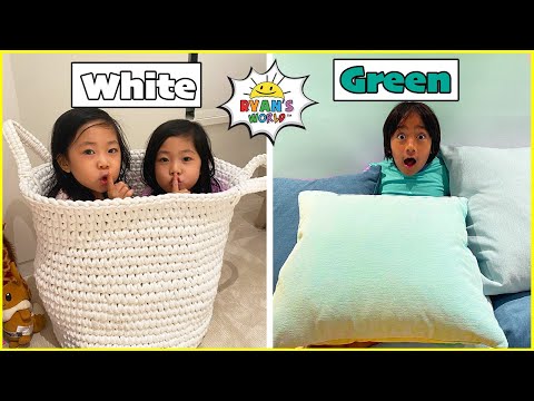 Hide and Seek in your color and more 1 hr kids pretend play!