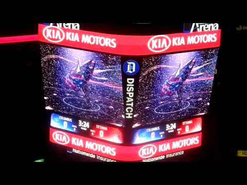 Columbus Blue Jackets vs. Ottawa Senators Introduction 1/28/2014
