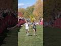 WHAT A FINISH between Ben Lee and Ben Adams at the Colorado 5A Region 2 Championships this morning.