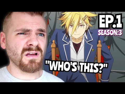 THE 10 WANT TO FIGHT?!!! | FOOD WARS - EPISODE 1 | SEASON 3 | REACTION!
