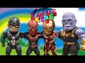 Marvel Nursery Rhymes for Kids FEATURING Hulk Spiderman Ironman & Captain America Compilation