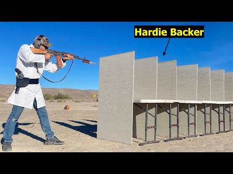 how many Hardie backers does it take to stop bullets?