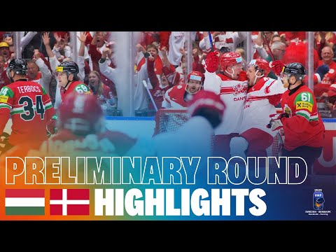 Highlights: HUNGARY vs DENMARK | 2025 #MensWorlds #IIHF