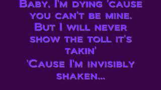 LYRICS to Invisibly Shaken by: Rodney Atkins