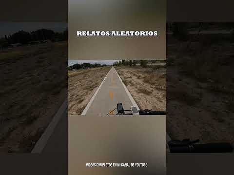 NEUQUÉN RELATOS ALEATORIOS POR CIUDAD DE PLOTTIER EN CICLOVIA