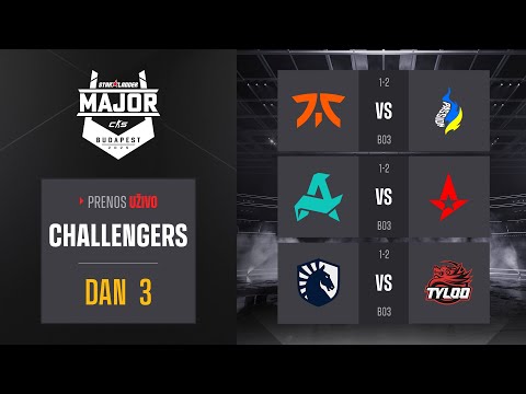 StarLadder Budapest Major 2025 -Stage 2- FNATIC vs Passion UA | Aurora vs Astralis | Liquid vs TYLOO
