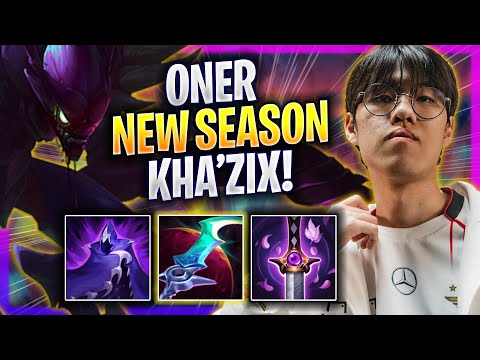 ONER IS A GOD WITH KHA'ZIX IN NEW SEASON! - T1 Oner Plays Kha'zix JUNGLE vs Jax! | Season 2025