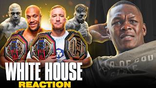 CRAZY UPSETS 😳 | Israel Adesanya Reacts to UFC White House Card
