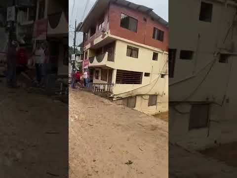 Afectaciones por lluvia en la parroquia  Salvas del cantón #Zaruma