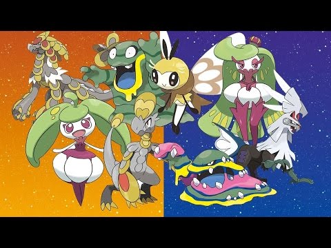 Pokemon Sun and Moon - 8 New Pokemon Revealed