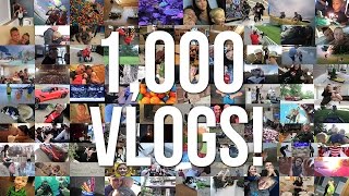 1,000 DAILY VLOGS!!! Super Special Upload