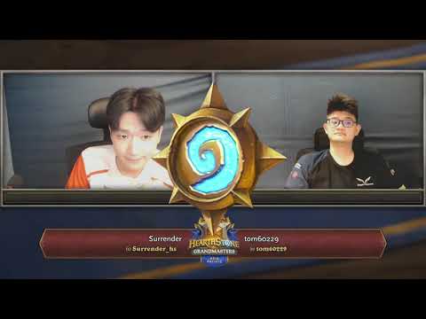 Surrender vs tom60229 - Hearthstone Grandmasters Asia-Pacific - Week 3