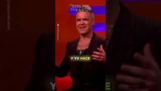 A Robbie Williams nadie lo reconoce en Estados Unidos #robbiewilliams #musica #español #shorts
