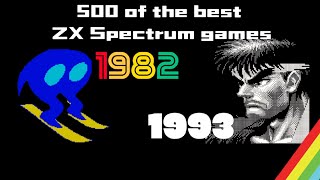 The best ZX Spectrum games from1982 to 1993 #zxspectrumgames 