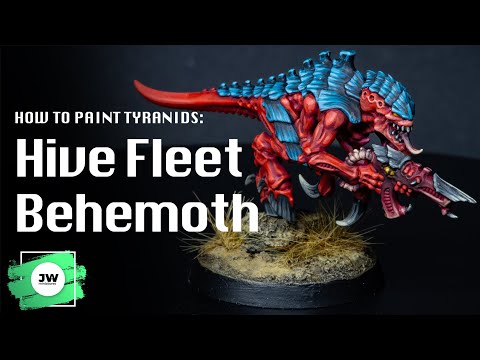 How to Paint Tyranids: Hive Fleet Behemoth