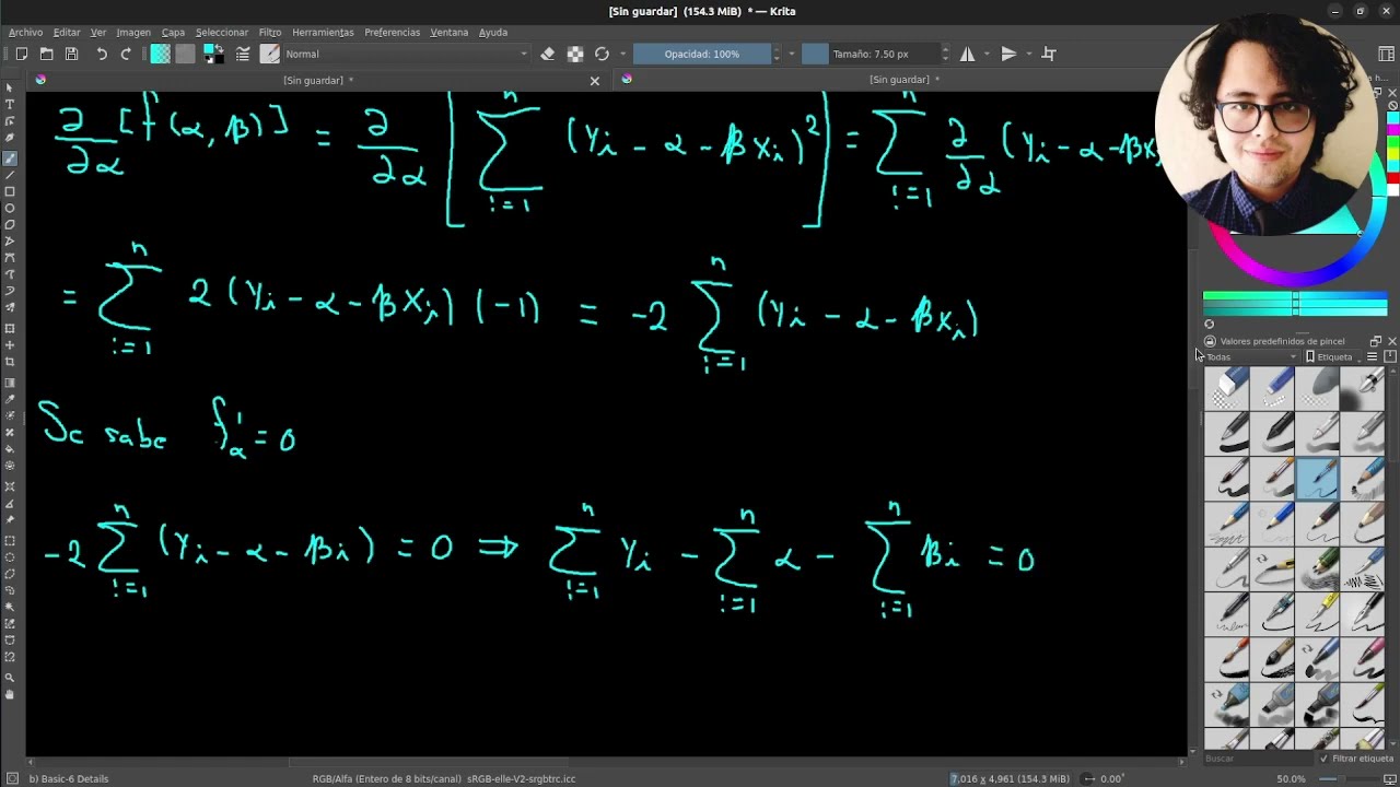 Regresión Lineal Simple (Demostración)