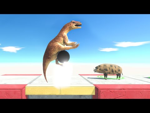 SPIKE BALL TRAP Which Unit Survives? Animal Revolt Battle Simulator