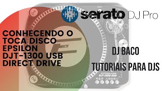 Video thumbnail for TOCA DISCO EPSILON DJT-1300 USB - DIRECT DRIVE #tocadiscoepsilon #technicsmk2 by DJ BACO
