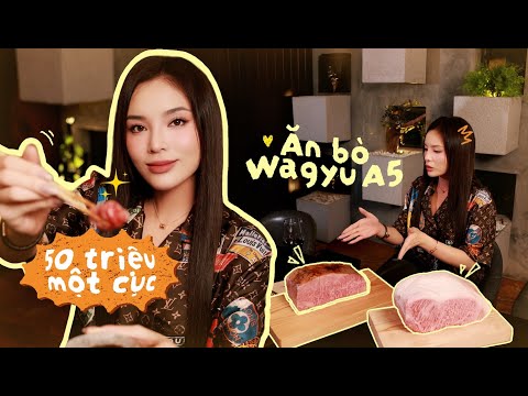 Thịt bò 50 TRIỆU vị ra sao? Trải nghiệm Bò Wagyu A5 cùng Kỳ Duyên | Ky Duyen Daily