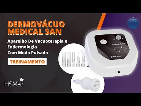 Dermovácuo Medical San - Aparelho De Vacuoterapia e Endermologia Com Modo Pulsado