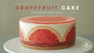 노오븐~✿ 자몽 치즈케이크 만들기 : No-Bake Grapefruit Cheesecake Recipe - Cooking tree 쿠킹트리*Cooking ASMR