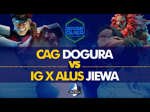 CAG Dogura (M. Bison) VS IG X ALUS Jiewa (Akuma) - Game Over 2019 Winner's Quarters - CPT 2019