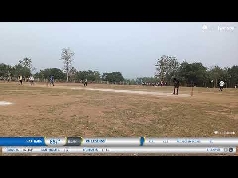 Live Cricket Match | Hari Hara vs KM LEGENDS | 15-Jan-24 02:54 PM 10 overs | RPL 2 | CricHeroes