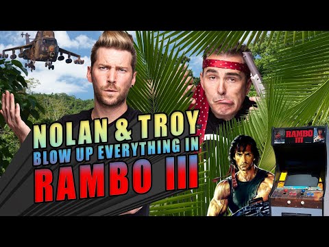Nolan North and Troy Baker Blow Up Everything in Rambo III