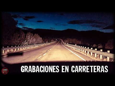 5 COSAS ESCALOFRIANTES QUE FUERON GRABADAS EN CARRETERAS