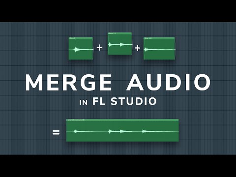 How To Merge/Consolidate Audio In FL Studio 20.6