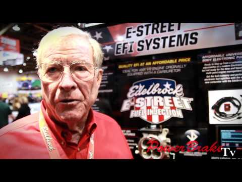 Vic Edelbrock on E-STREET Fuel Injection SEMA : Power Brake TV
