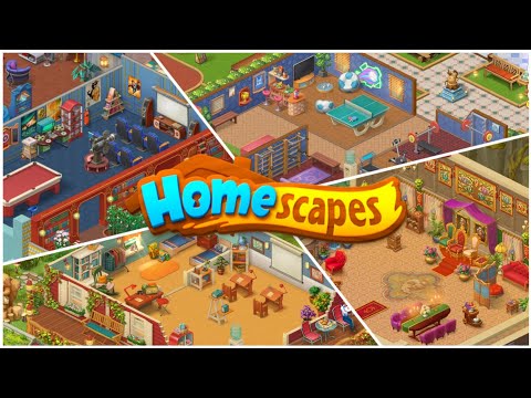 Homescapes: All Areas Completed | All Rooms Completed - Part 2