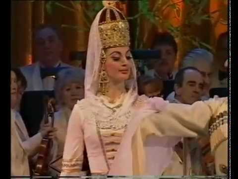 Circassian Noble dancing -'Kabardinka' ensemble