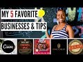 My current TOP 5 FAVORITE Businesses & Tips 2019 || Olive Nkirote Rebranded