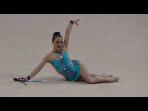 Lina DUSSAN (COL) clubs - 2015 Stuttgart worlds Qualifs