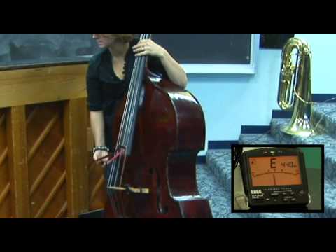 Korg's Tuning Orchestral String Instruments: Bass