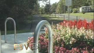 preview picture of video 'St Clairsville National Road Bike Trail Pt 1'