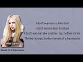 Avril Lavigne - Break Of A Heartache (Lyric Video)