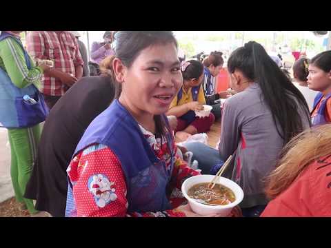 Factory Worker Lunch Break at 7NG Vihear Sour