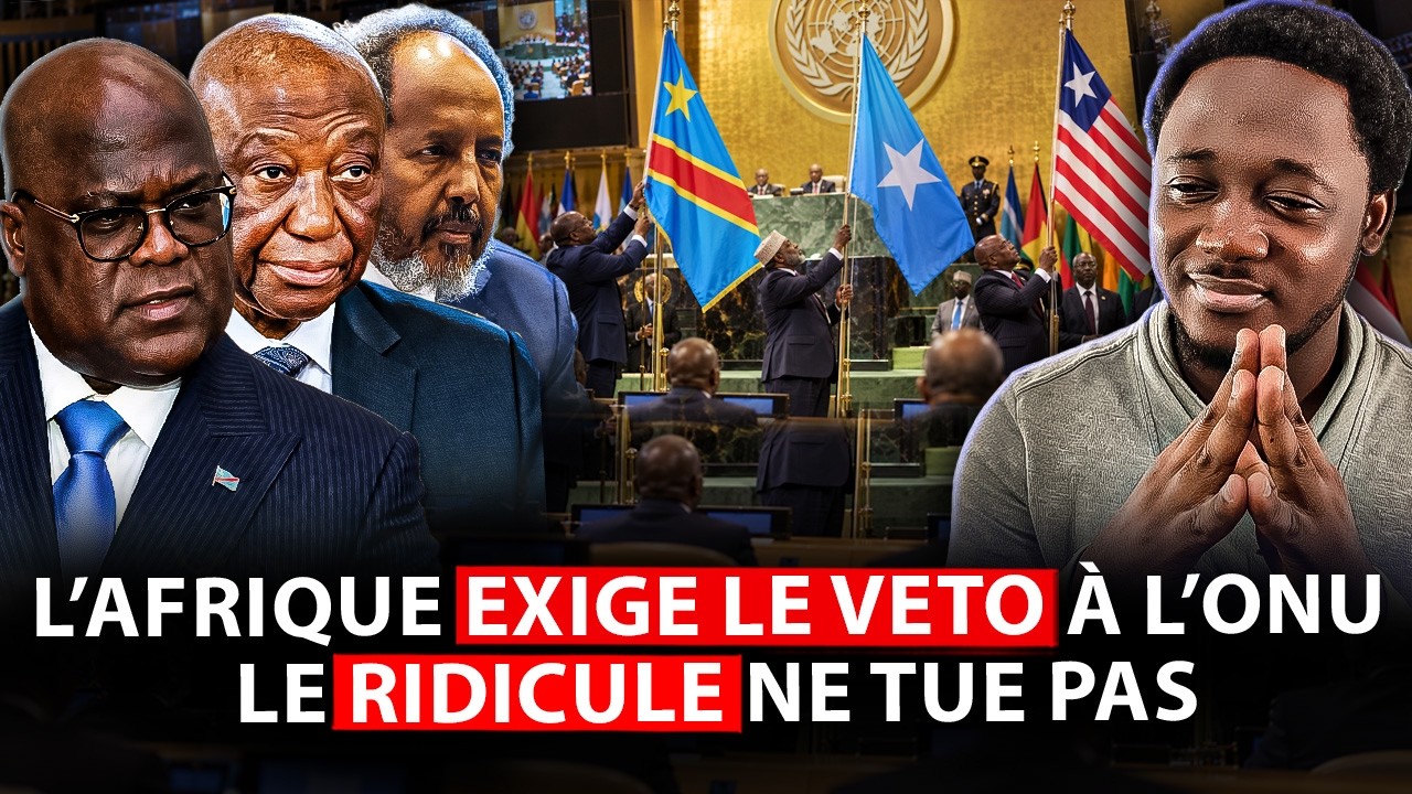 l'Afrique ne mérite pas d'être à l'ONU, c'est la table des grands