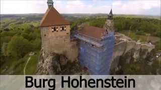 preview picture of video 'DJI Phantom Video Contest - Four Franconian Castles'