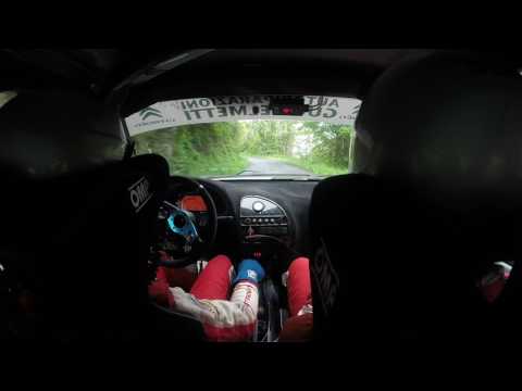 cameracar rally internazionale del taro 2017 guglielmetti-guglielmetti ps1 montavaca 1° di classe
