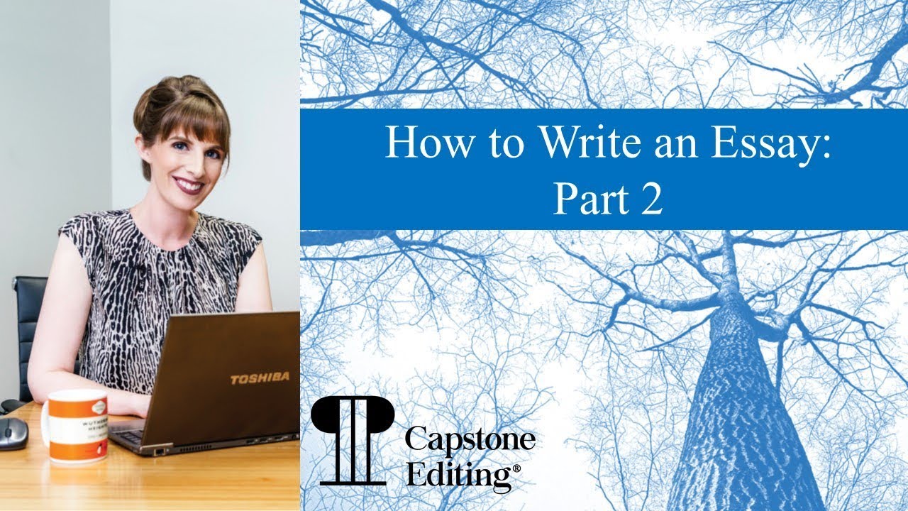 how to write an essay part 2 How to Write an Essay: Part 2
