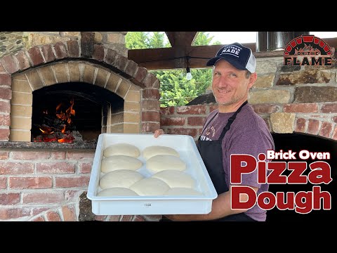 Perfect Brick Oven Pizza Dough Recipe / Cooking In A Brick Oven / Cooking in a Wood Fired Oven