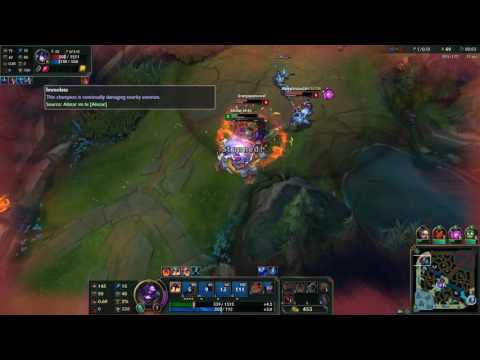 Alistar vs Sejuani Top gank fail