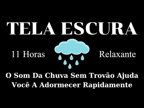 O Som Da Chuva Sem Trovão Ajuda Você a Cair Rapidamente Em Um Sono Profundo⚜11 Horas De Relaxamento