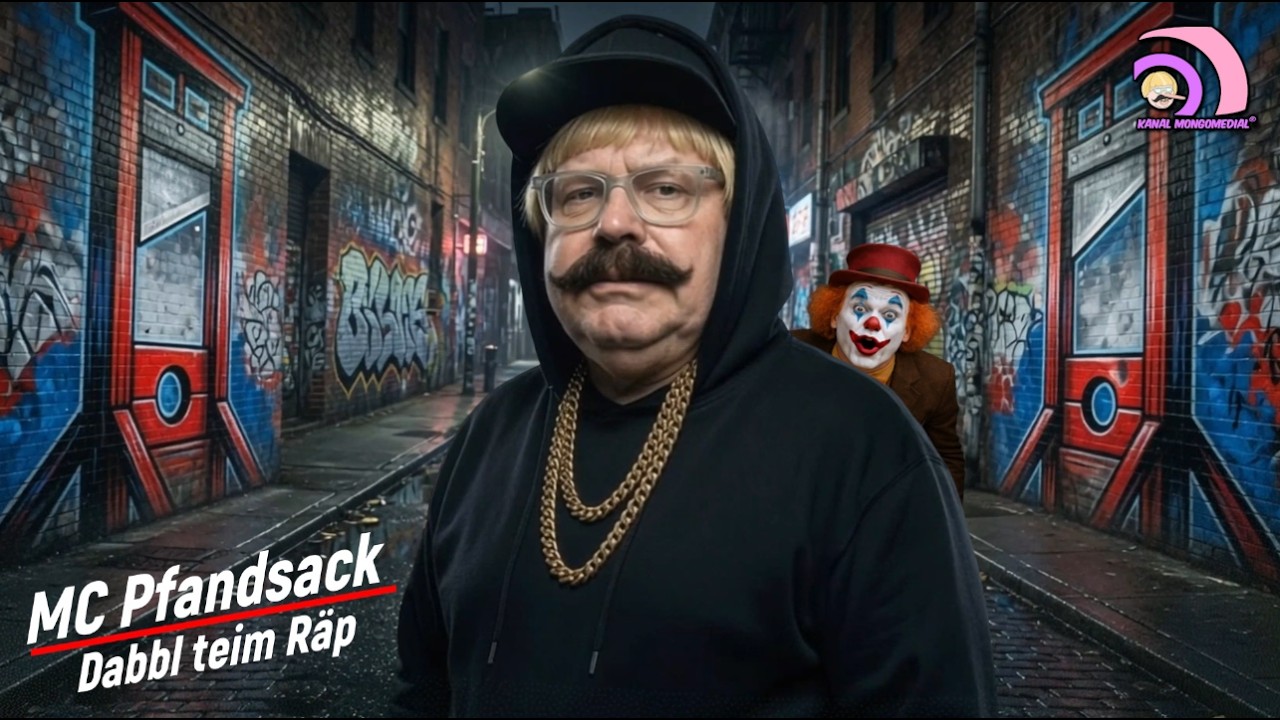 Mongomediales Musikkunstwerk x MC Pfandsack -=Dabbl teim räp DISSTRACK=- bei @Binggel_der_Clown