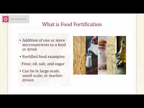 Food Fortification to Mitigate Hidden Hunger - Julio Guimaraes